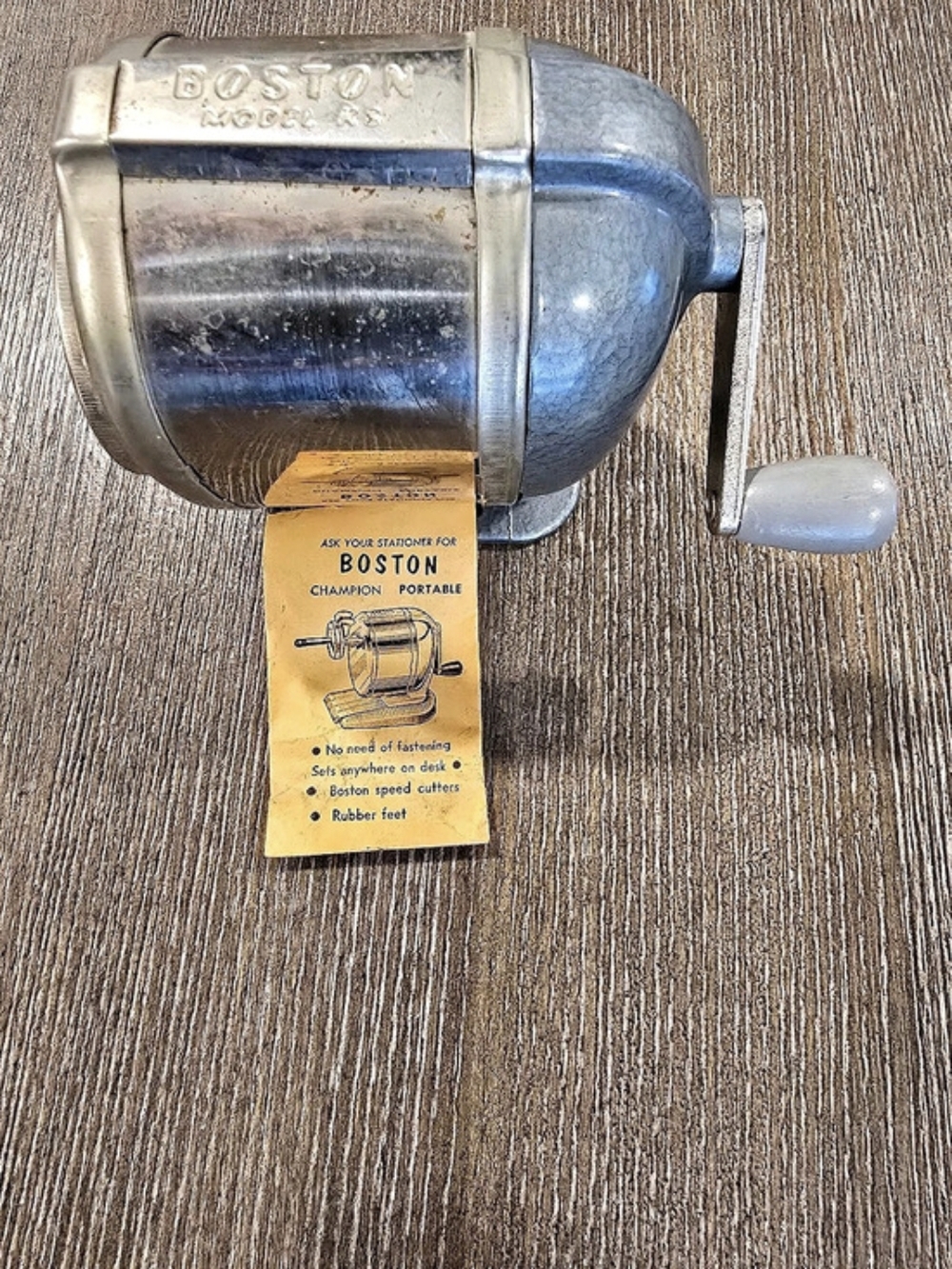 Boston Champion Pencil Sharpener.